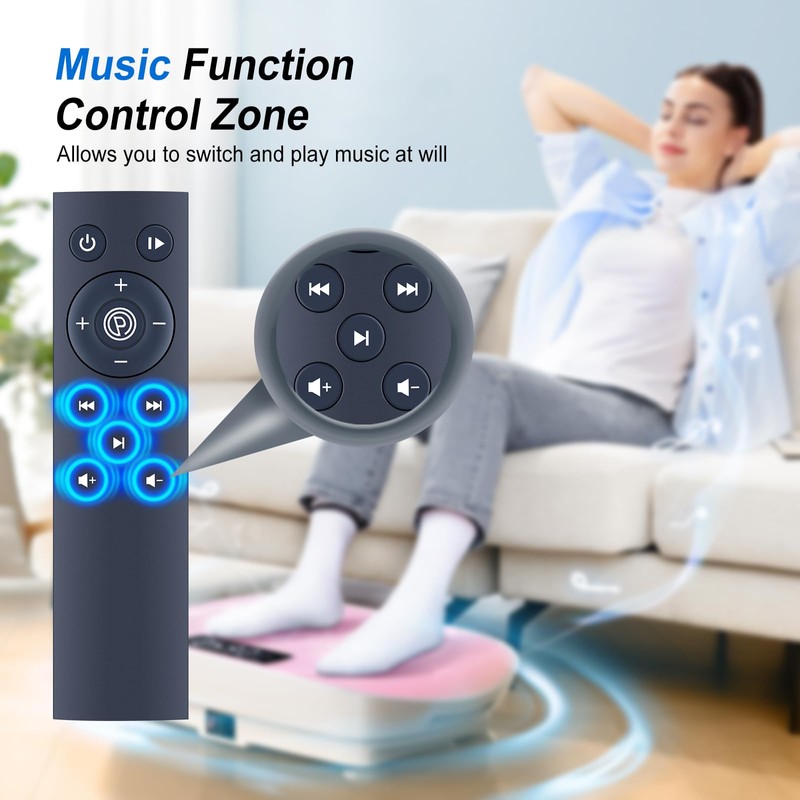 Vibration Plate Replacement Remote Control for AXV/AORTD/SAYGOGO/AOVIECH Multiple Brand Vibration