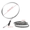 KEEPDSGN 4PCS 15" RGB LED Wheel Ring Lights Chasing Rim