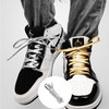 [YaoooosF] Shoelaces Flat Laces Leather Shoe Laces for Sneakers Athletic