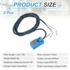 MECCANIXITY 2Pcs SN04-N2 Inductive Proximity Sensor, DC 6-36V 300mA NPN