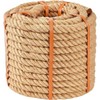 RooPeem Jute Rope (1.5 in x 40 ft) 100% Natural