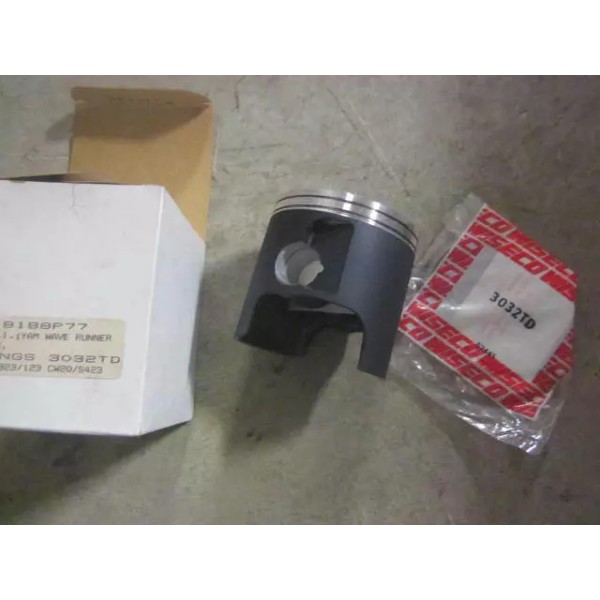 Yamaha Wave Runner Wiesco 77mm Piston and Rings Coated New