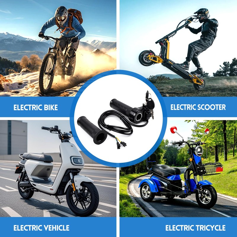 Full Twist Throttle Ridstar Q20 - Electric Bike Throttle Grip