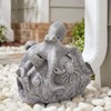 Euiroet Funny Octopus Sculpture Gutter Downspout Extender,Garden Statue Ornament,Decor Downspout
