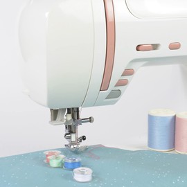 GEFIRE Pack of 60 Sewing Machine Bobbins Sewing Machine Bobbins Sewing Machine Bobbins Plastic for Smooth, Bobbins Sewing Machines, Sewing Machine Bobbins for Accessories