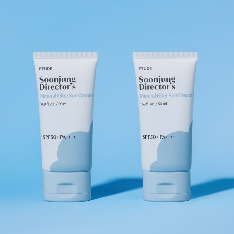 Etude [에뛰드]순정 디렉터 선크림 (톤업 수정/수분/무기자차) [Etude] Pure Director Sunscreen