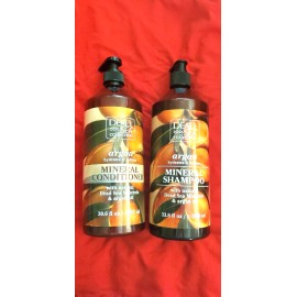 Dead Sea 2 PACK DEAD SEA COLLECTION ARGAN MINERAL SHAMPOO & CONDITIONER , 33.8 OZ