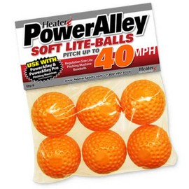 Heater Sports PowerAlley Soft Lite-Balls (6 Pack)