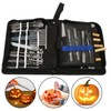 1 Set 46Pcs Carving Tools Kit Portable Vegetable Fruit Food