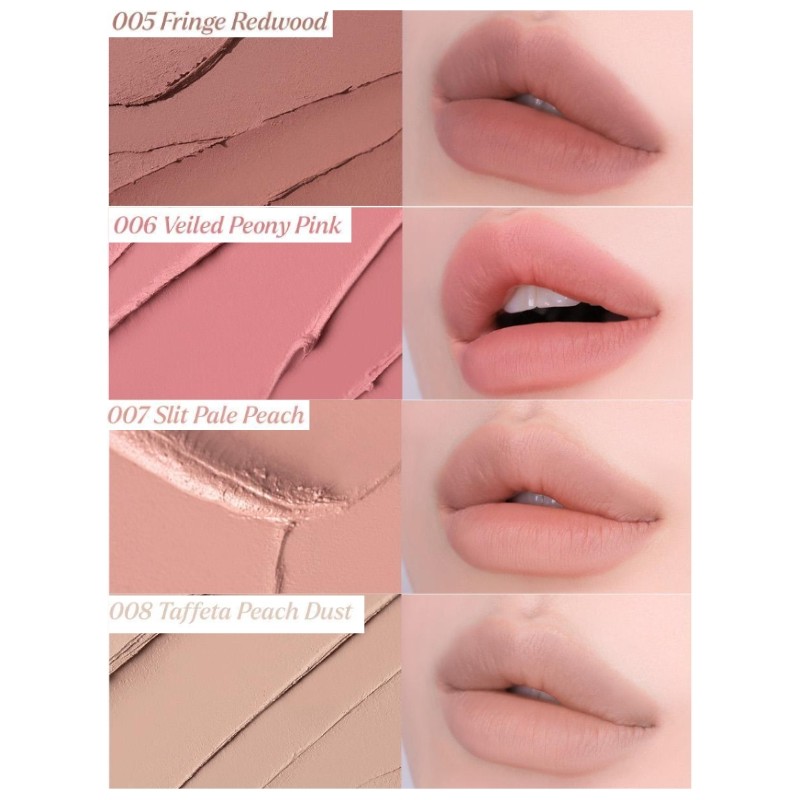 NONORE Over Dew Lip Pencil 4ml, Color:003 Chiffon Peach 005