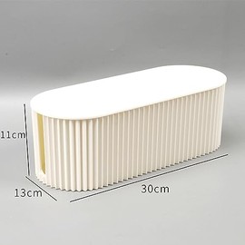 Zerodis Caja Organizadora de Cables, Soporte de Cable de Cubierta Eléctrica con Tapa Organizador de Escritorio de Oficina en Casa para Ocultar Cables