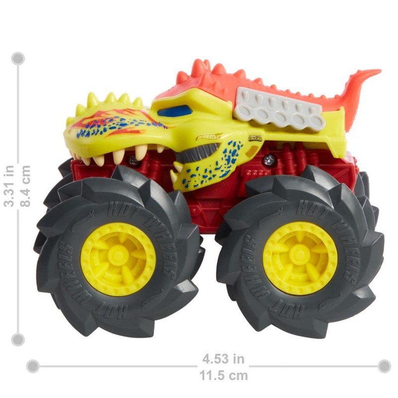 Hot Wheels Monster Trucks 1:43 Twisted Tredz Mega Wrex