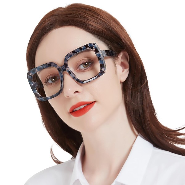 OCCI CHIARI Funky Womens Reading Glasses 4.0x Large Head Readers