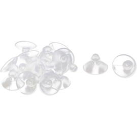 Dachangshund Rubber Anti-Collision Table Desk Glass Sucker Hanger Pads Suction Cups 18mm Dia (Pack of 20)