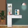 OmySalon Wall Mount Barber Stations, Salon Stations for Hair Stylist,