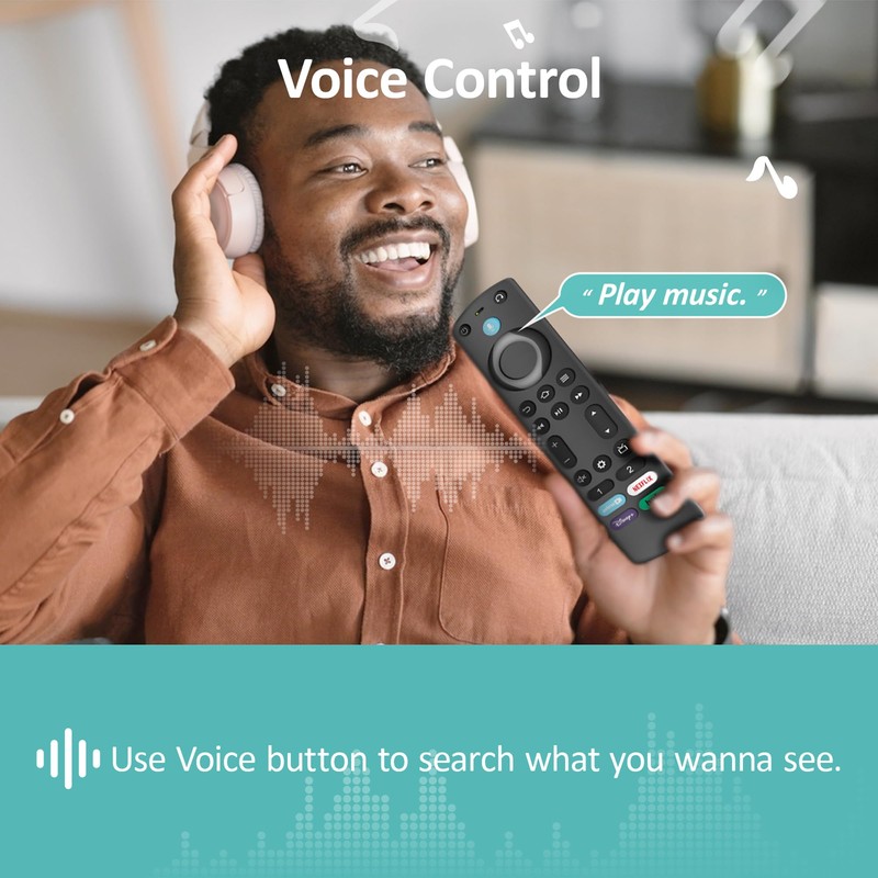 Replacement Voice Remote for All Series TV Remote, Stick Smart