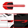 12 Pieces Reflective Car Stickers Set Rearview Mirror Reflective Warning