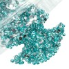 qiipii 3000PCS 5mm Aquamarine Resin Crystal Rhinestones for Crafts Lake