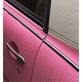 Matte Rose Pink 5ft x 10ft 50sq ft Cast Vinyl Decal Bubble-Free Car Wrap Interior