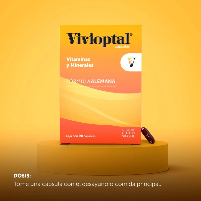 Vivioptal Vitaminas Minerales Cápsulas