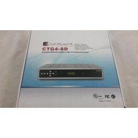Unbranded Standard Definition Digital Cable TV Set top Converter CTG4-SD