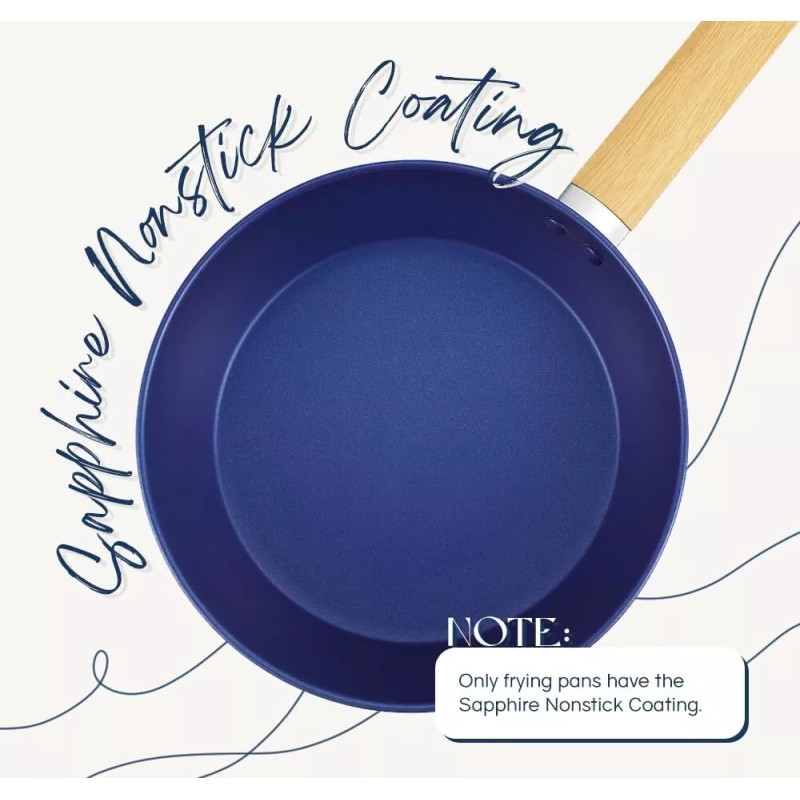 CONCORD Providence Series 10 Pieces Stainless Steel Cookware Set. Sauce