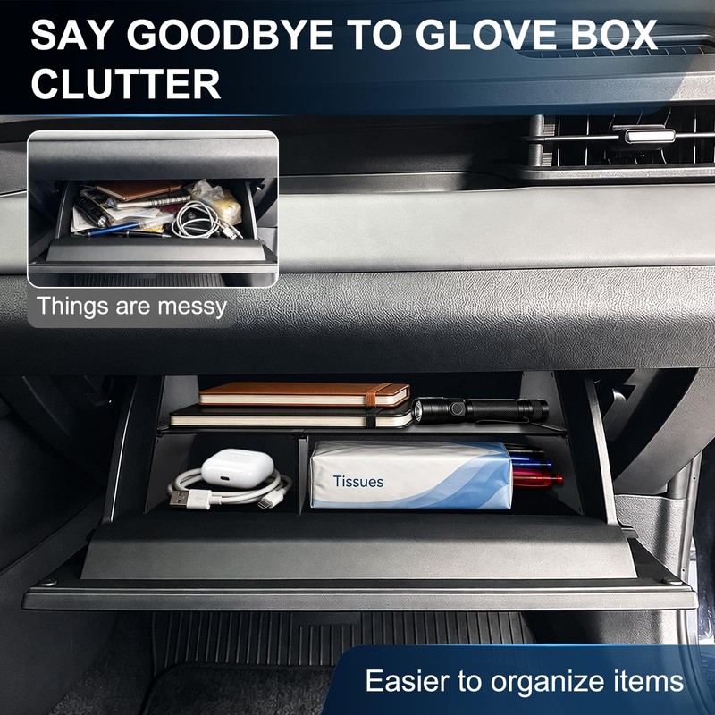 2Pcs Organizers for 2026 Toyota RAV4(LE SE XLE XSE Woodland