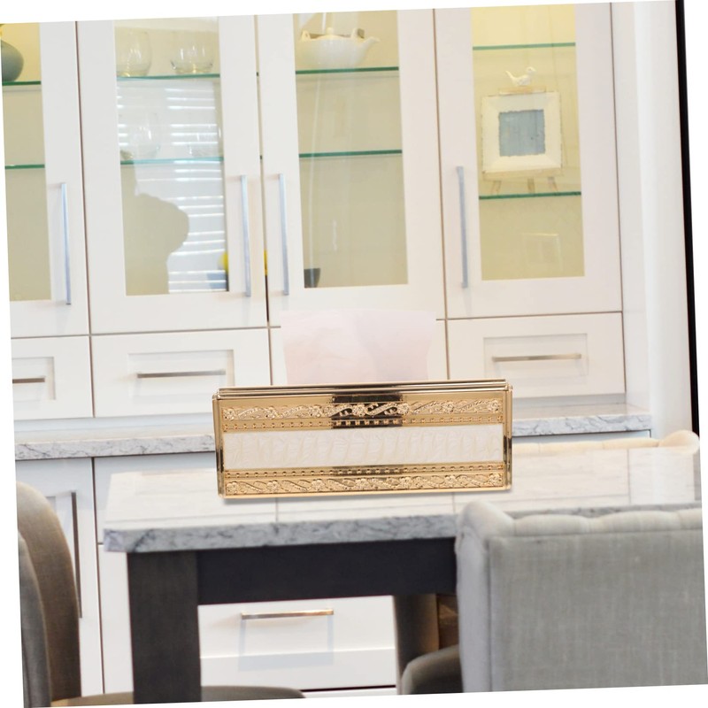 Gatuida Elegant Tissue Box Embossing for Bathroom Living Room Hotel