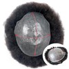 lumeng Toupee hair for Men Hair Units Afro Wave Hair