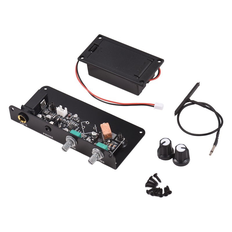 Mute Pickup Silent Violin Pickup EQ Balance Sensing Piezo Equalizer