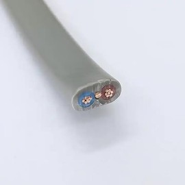 JAFSAL ONLINE Electrical Grey Twin & Earth Cable Lighting Electric Wire for Industrial & Domestic Wiring (1.0 mm, 1m)