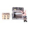Innovative Rabbits Cabin Calendar Decorative TV Cabinet Decoration for Wedding
