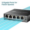 TP-Link TL-SG605E 5-Port Gigabit Easy Smart Managed Network Switch (Plug-and-Play,