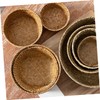 ABOOFAN Woven Storage Basket Multi Functional Wear Resistant Fruit and