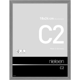 NIELSEN Matt Gray Aluminum Brushed C2 Picture Frame (24 x 18 x 2,8 cm)