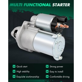 SCITOO Motor Starter for 19090 Starters Fit for Hyundai for Santa Fe 2010-2014, for Hyundai for Sonata 2009-2014, for Kia for Optima 2012-2013, for Kia for Sorento 2011-2014
