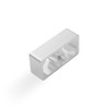 QGHAUC 1 Inch Lowering Block for 2.5" Leaf Spring -
