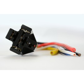 Temco 12 V 30 40 Amp Bosch Style S Relay Harness Socket SPDT Automotive 2 Year Warranty