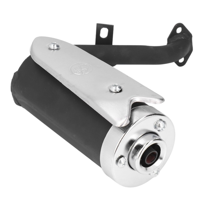 Scooter Exhaust Pipe Metal Alloy Replacement for 43cc 49cc Quad