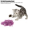 100PCS Durable Pet Cat Soft PVC Nail Cover Paw Claw