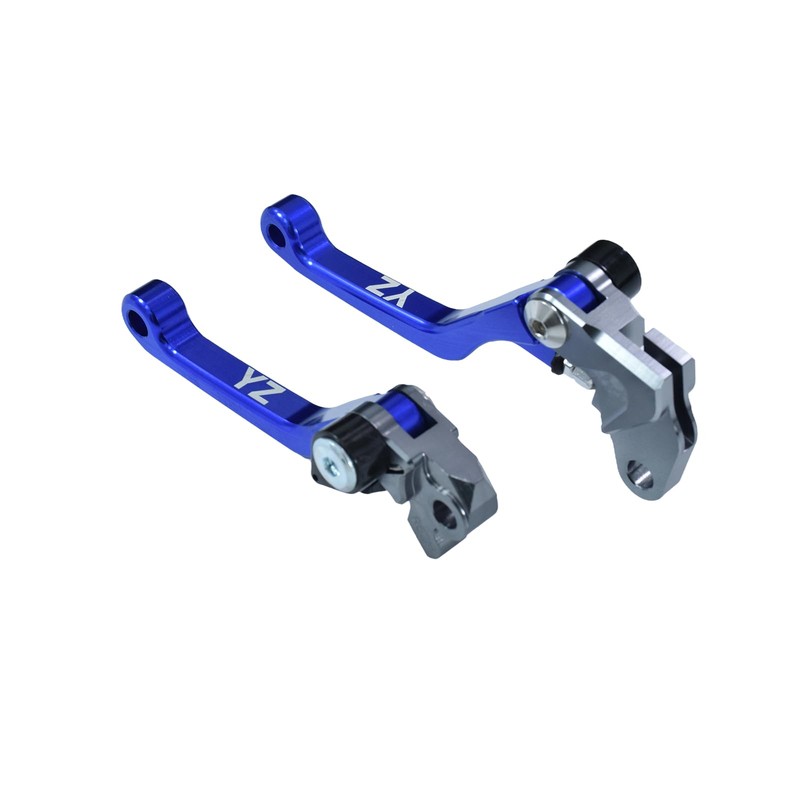 KZLM Motorcycle CNC Foldable Clutch Brake Lever Pivot Handle for