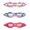 Speedo Kids Swim Goggles 3-Pack – Flexible Leak-Proof Fit, Ages