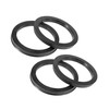 ACROPIX 87.1 to 108mm Hub Centric Rings Black - Pack