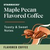 Starbucks Ground Coffee, Flavored Hot or Iced Coffee, Maple Pecan,