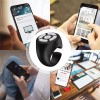 Unbranded Bluetooth Compatible Phone Scrolling Page Turner Ring Fingertip Remote