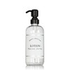 Refillable Clear PET Plastic 16 oz Lotion Bottle with Black
