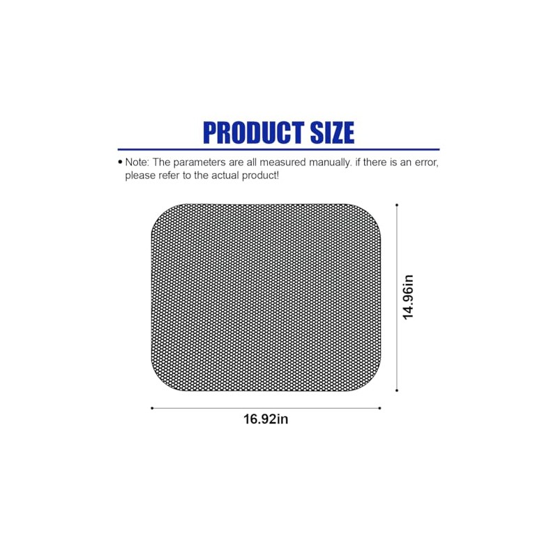 4PCS Car Side Window Sunshade - UV Protection & Glare