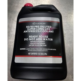GENUINE Original LEXUS x2 GALLON KIT GENUINE LEXUS SCION Coolant Fluid Antifreeze 50/50 Premixed