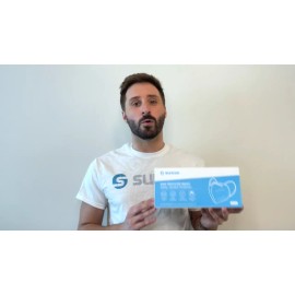 SUNCOO Protective KN95 Face Mask - 20 Pack, 5 Layers Cup Dust Mask Protection