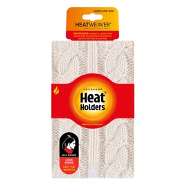 HEAT HOLDERS - Women's Thermal Winter Neck Warmer - 3.5 tog - One size (Cream)